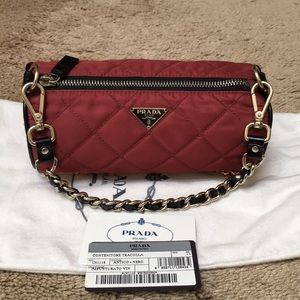 Authentic Prada Impunturato Vin Bag